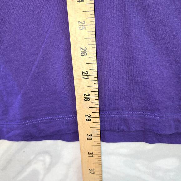 The Nike Tee Air Jordan NBA Hornets Ball 1 Tee Purple Size XL - Picture 8 of 8